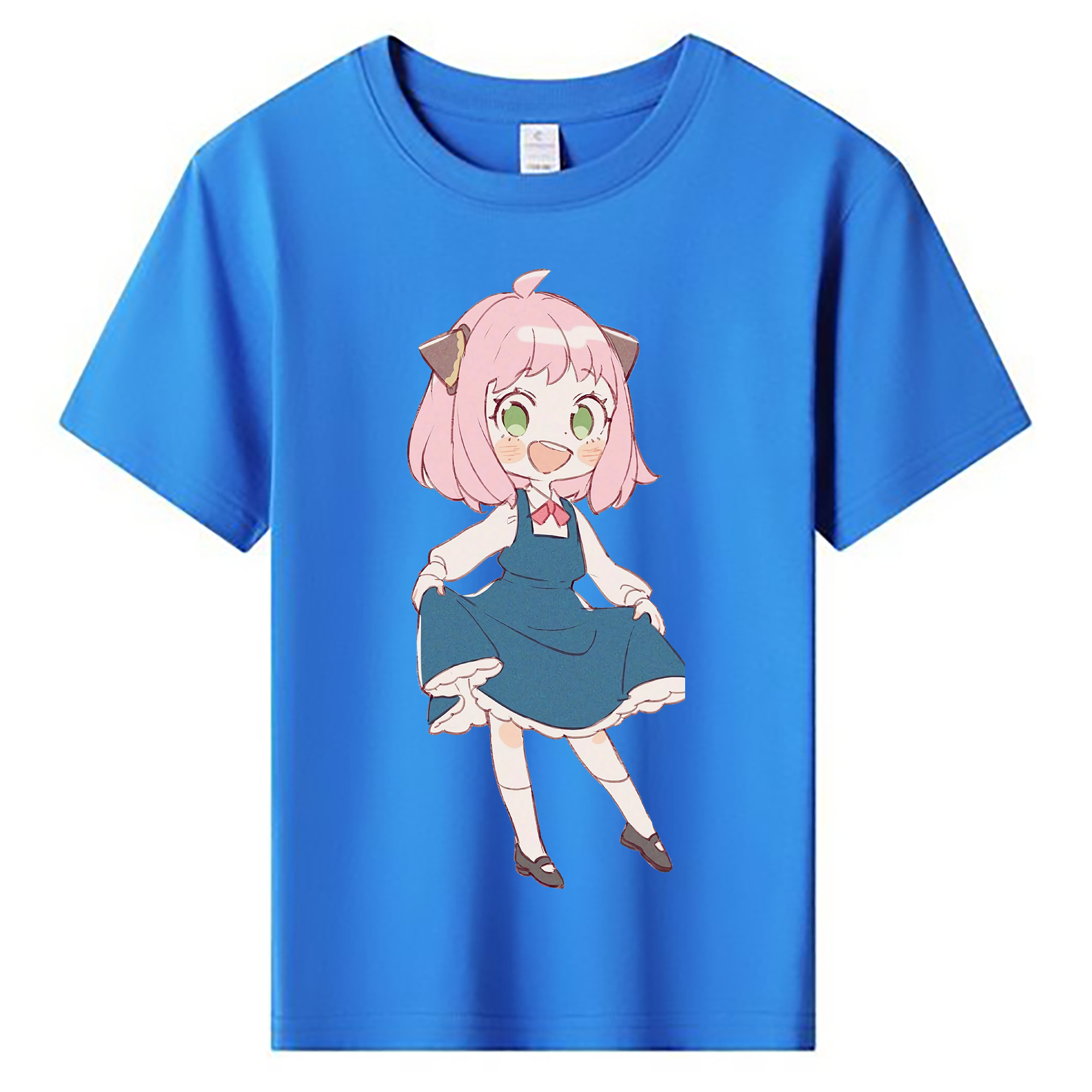 （画像用） SPY×FAMILY间谍家家酒 綿100％キッズTシャツ（フロントプリント）